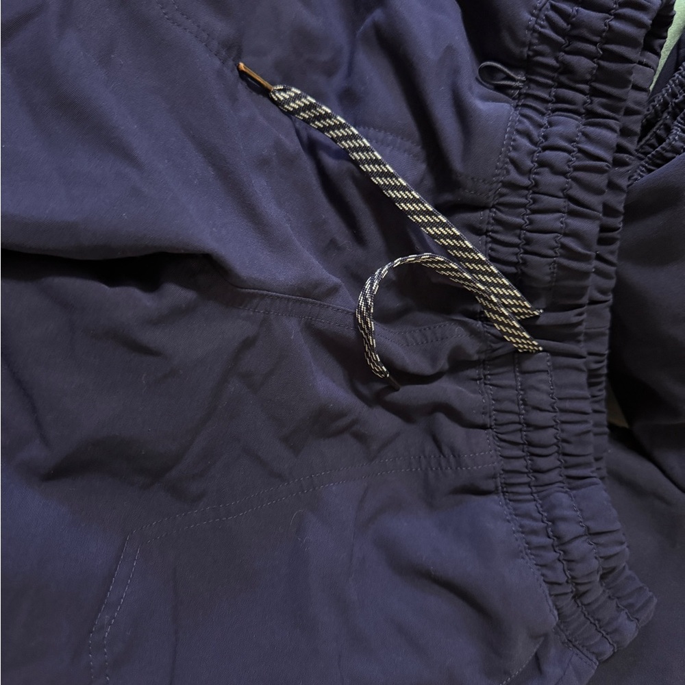 Jaanuu Navy jogger scrub pants with smoothing shorts lining